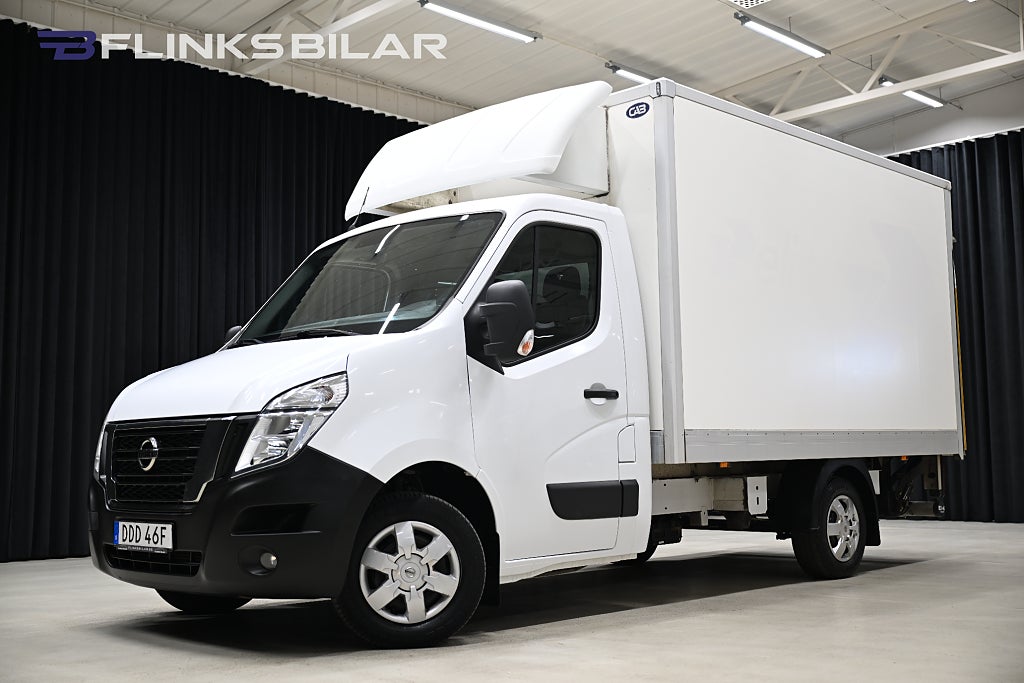 Nissan NV400 dCi 180HK Automat|Volymskåp|Bakgavellyft|Sidodörr|Moms