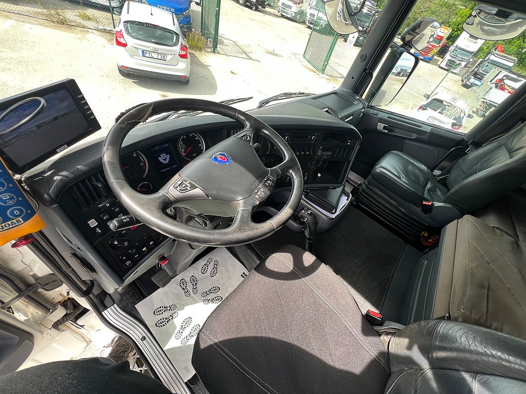 Scania R500 V8 6x2*4 Manuell Växellåda, Lastväxlare inkl flak