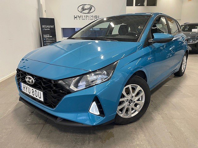 Hyundai i20 1.0 T-GDI 100 hk 6MT Essential V-HJUL 663:- Skatt!