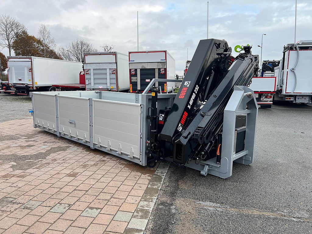 Övriga Nytt Kranflak Hiab eX.232.HiPro E-5 Kran Schaktlucka