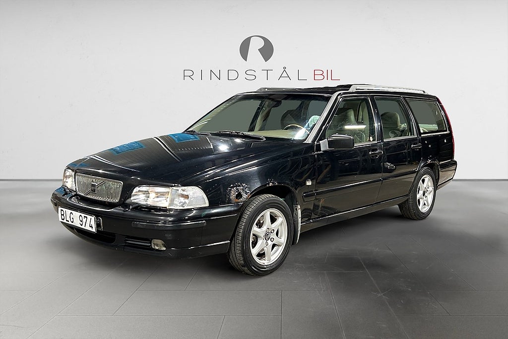 Volvo V70 2.0 10V 126 HK DRAG AC NYBESIKTAD 2413KR/ÅR 0,81L/MIL 15"