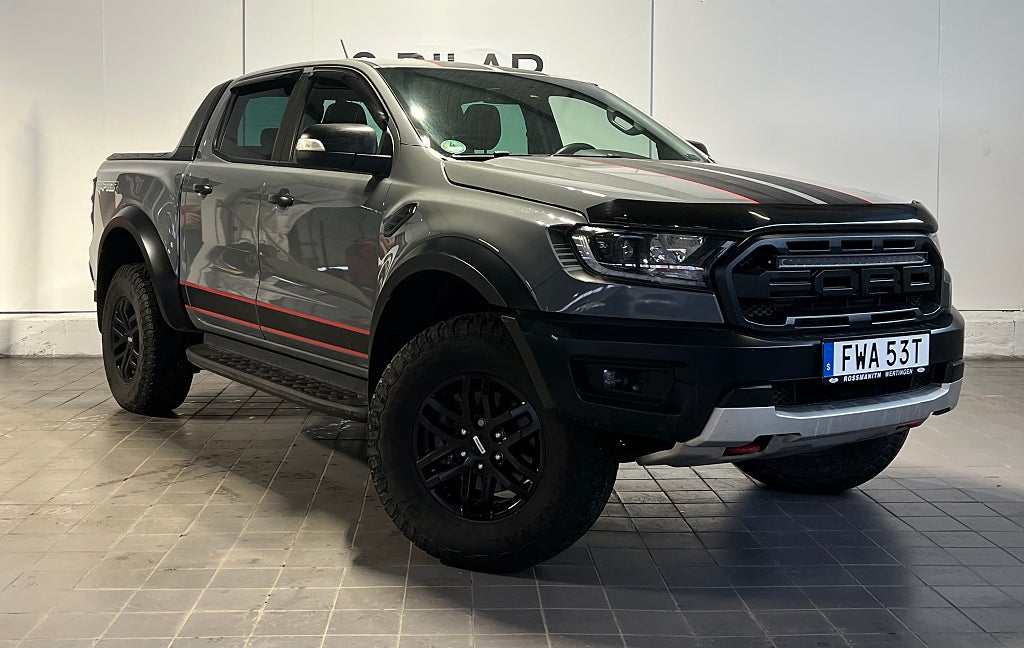 Ford ranger Raptor SelectShift Euro 6 213hk Drag 4X4 Kamera Värmare Navi