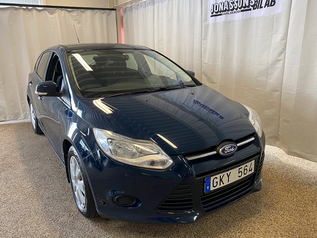 Ford Focus 1.6 Ti-VCT Flexifuel Manuell, 120hk,