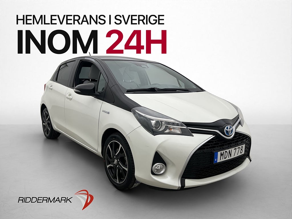 Toyota Yaris Hybrid 101hk Active Kamera 0.36l/mil Nyservad