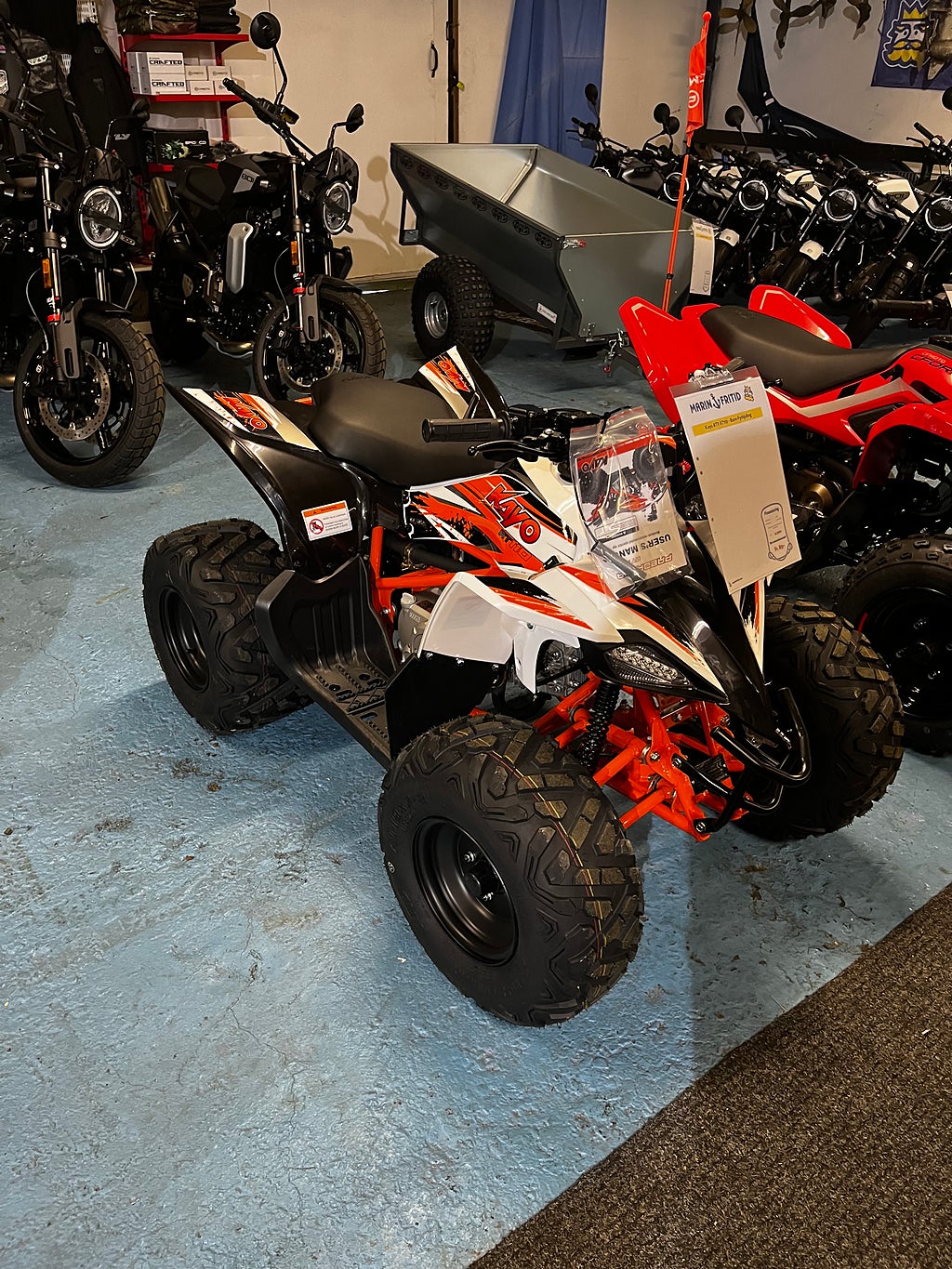 Kayo AT110 Barn fyrhjuling "Räntefritt" 