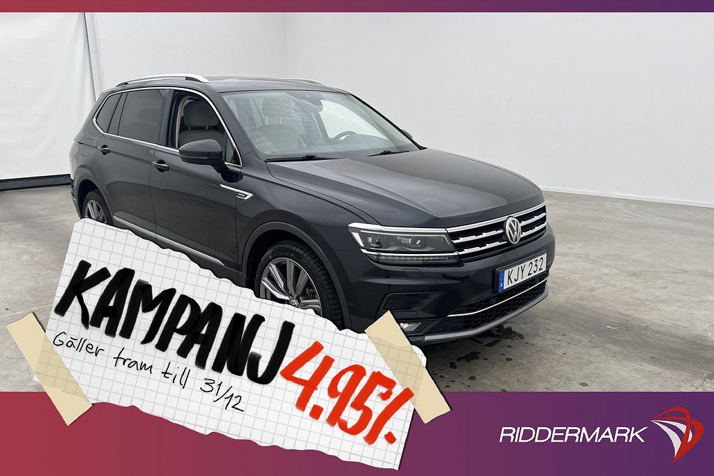 Volkswagen Tiguan Allspace 4M GT 7-sits Cockpit 4,95% Ränta