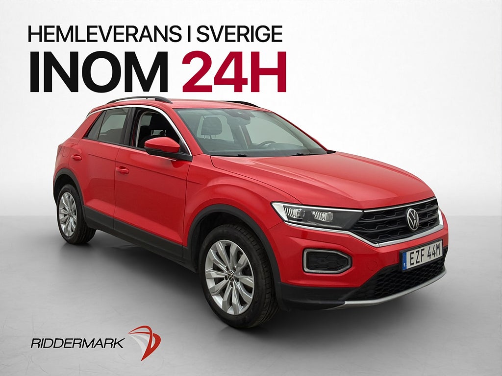 Volkswagen T-Roc 1.5 TSI 150hk Drag Kamera Värmare CarPlay