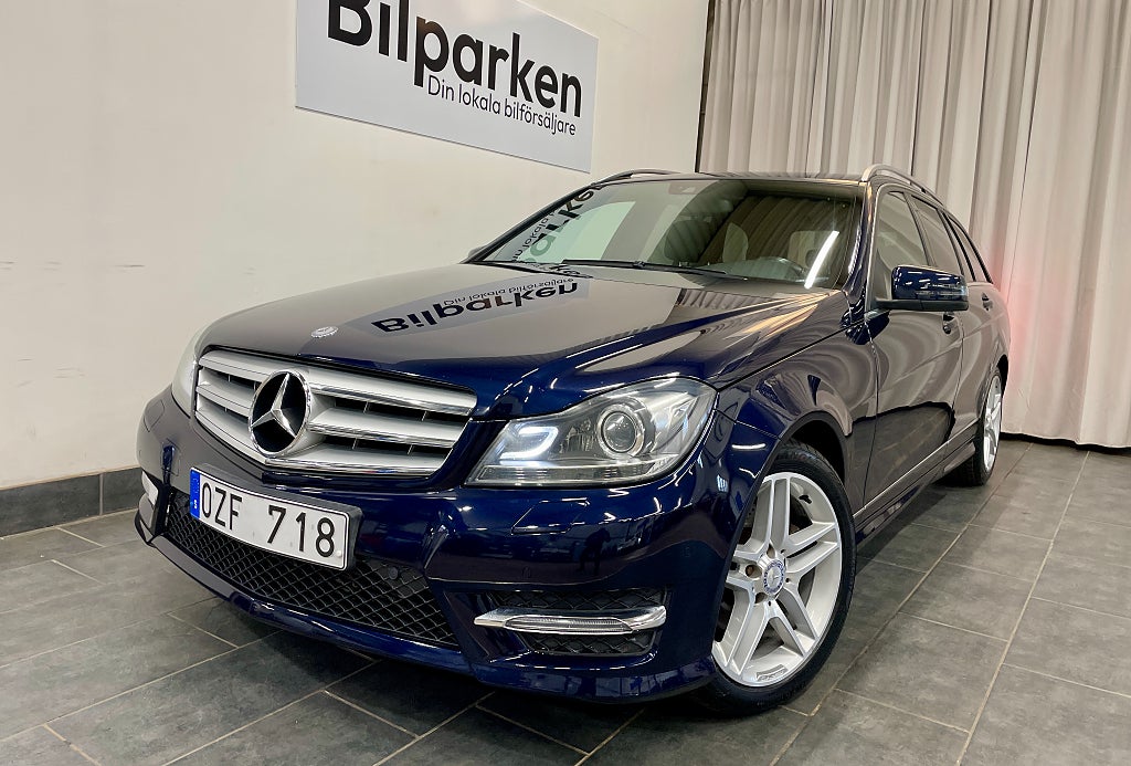 Mercedes-Benz C 200 T CDI 7G-Tronic Plus AMG Line Avantgarde Eur5 136Hk