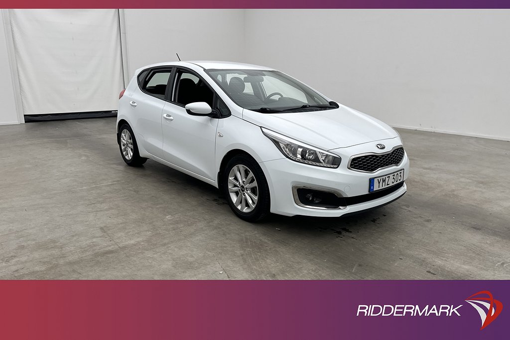 Kia Cee´d 1.4 CVVT 99hk Comfort Sensorer Rattvärm Två-bruk