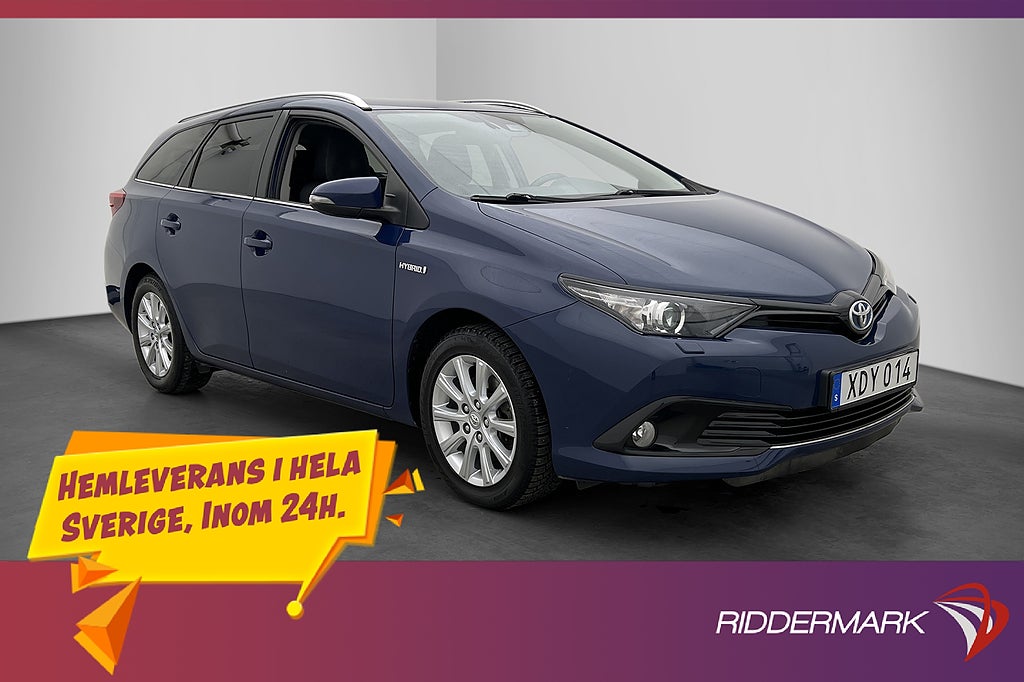 Toyota Auris Hybrid e-CVT Touch & Go Edtn Kamera Låg skatt