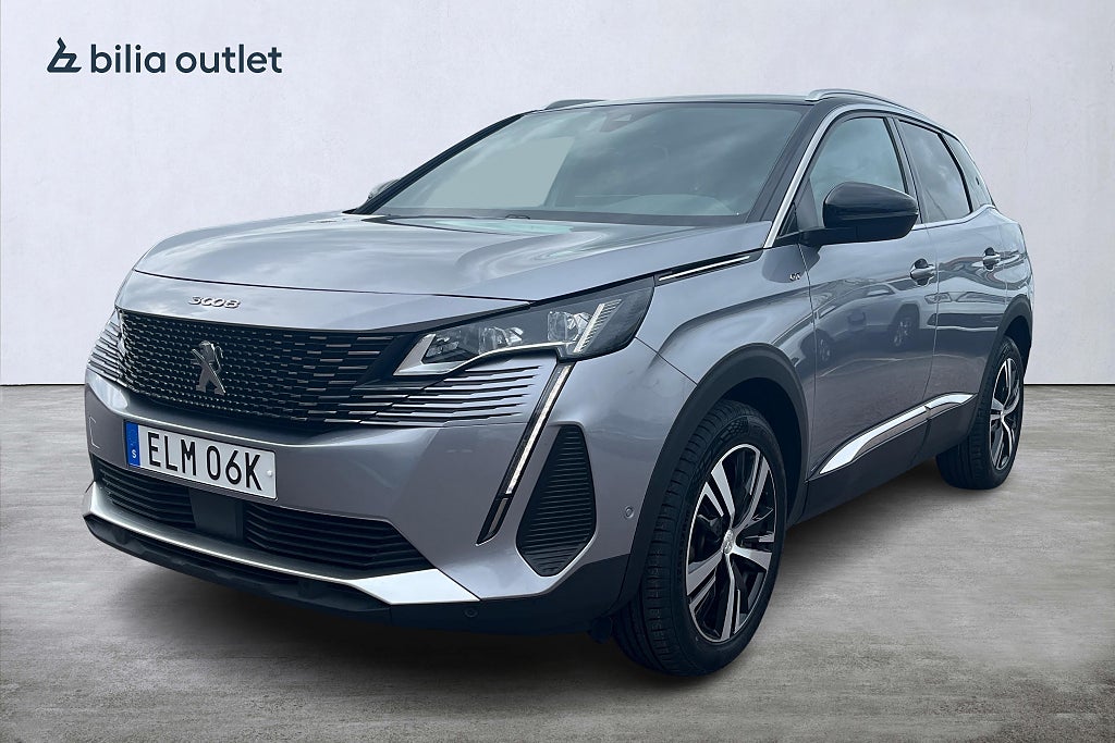 Peugeot 3008 1.2 PureTech GT 131hk / Kamera Carplay Navigation BLIS
