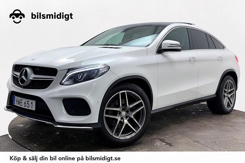 Mercedes-Benz GLE GLE 350d Coupé 4M AMG Drag Pano Läder Airmatic