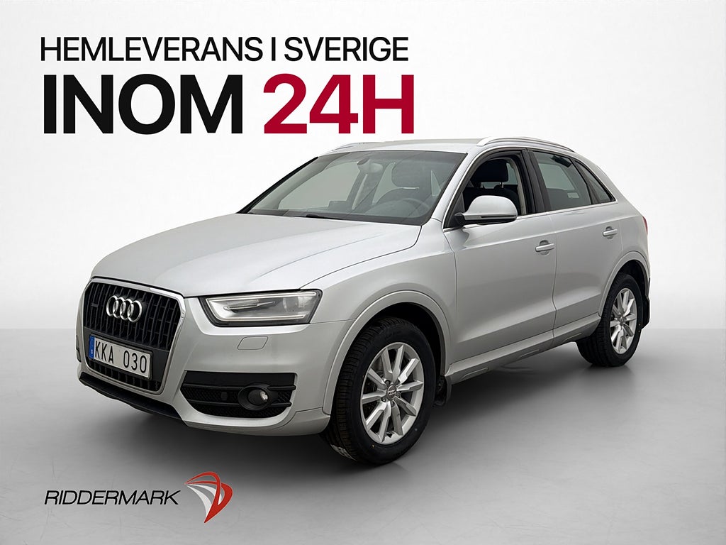 Audi Q3 2.0 TDI Quattro 177hk Proline Dragkrok P-Sensorer