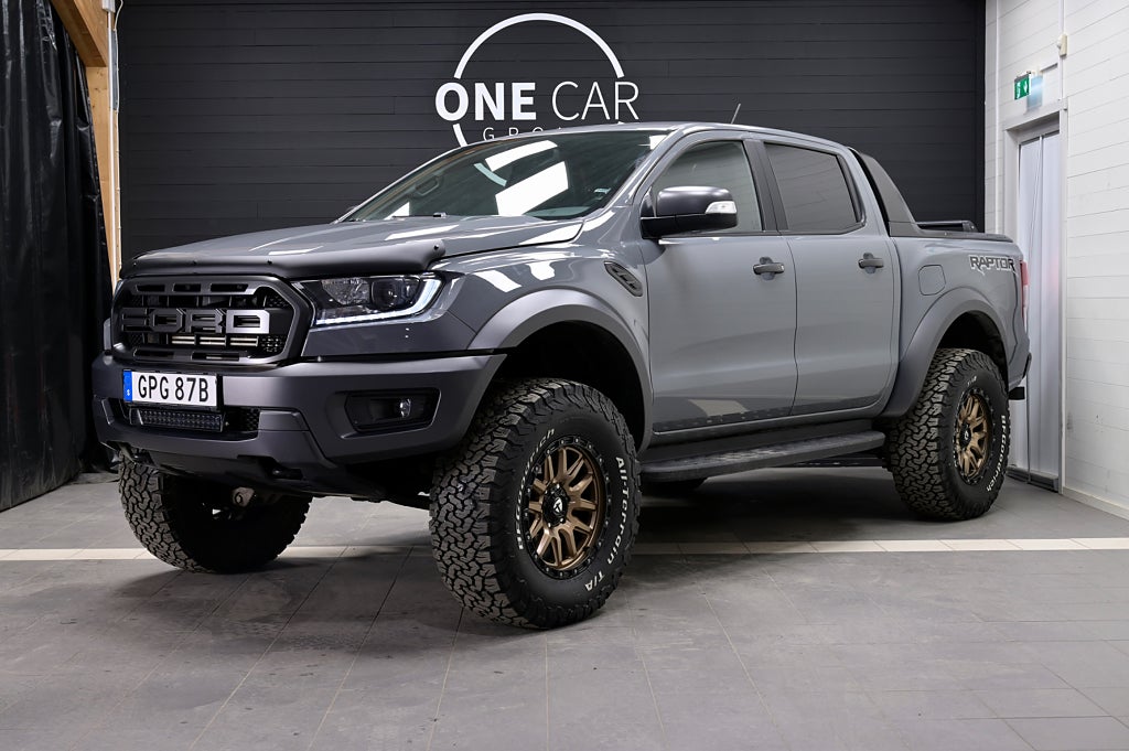 Ford ranger Raptor AWD MOMS Värmare Drag Kamera 213hk