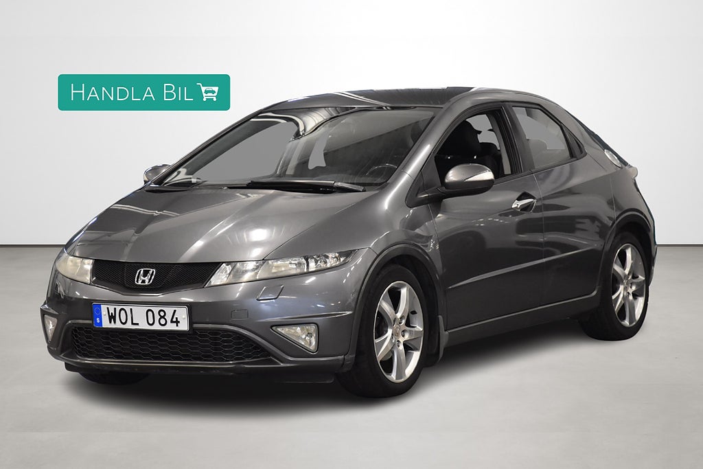 Honda Civic 1.8 Aut P-sensorer Nybesiktad 140hk