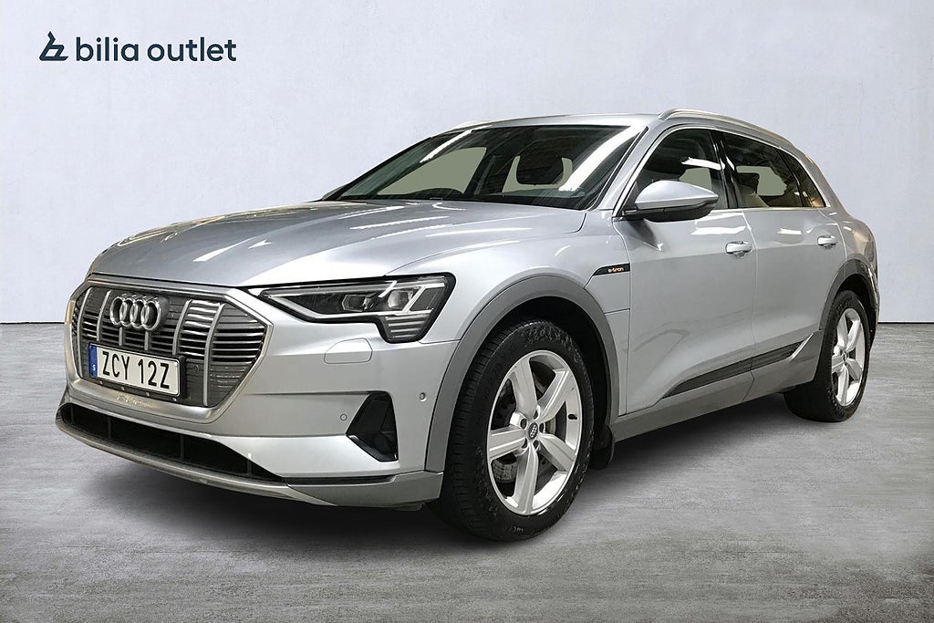 Audi E-Tron 50 quattro 313hk Cockpit Navi Drag Backkamera