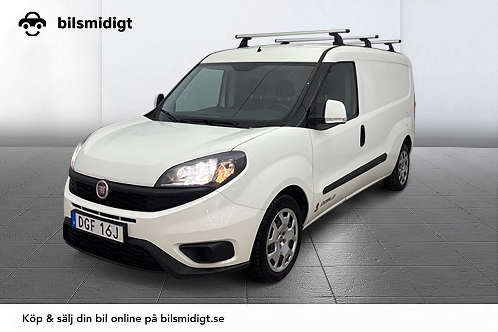 Fiat Doblò Maxi 0.9t 1.4 T-JET CNG 3sits Drag Inredd Kamera Takräcke
