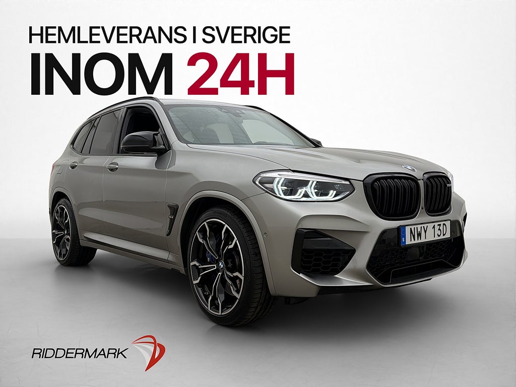 BMW X3 M Competition 510hk Pano H/K HUD 360° Dragkrok