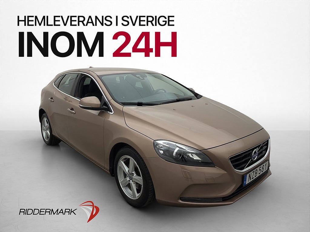 Volvo V40 D2 Värmare P-sensorer Nybytt Kamrem 115hk