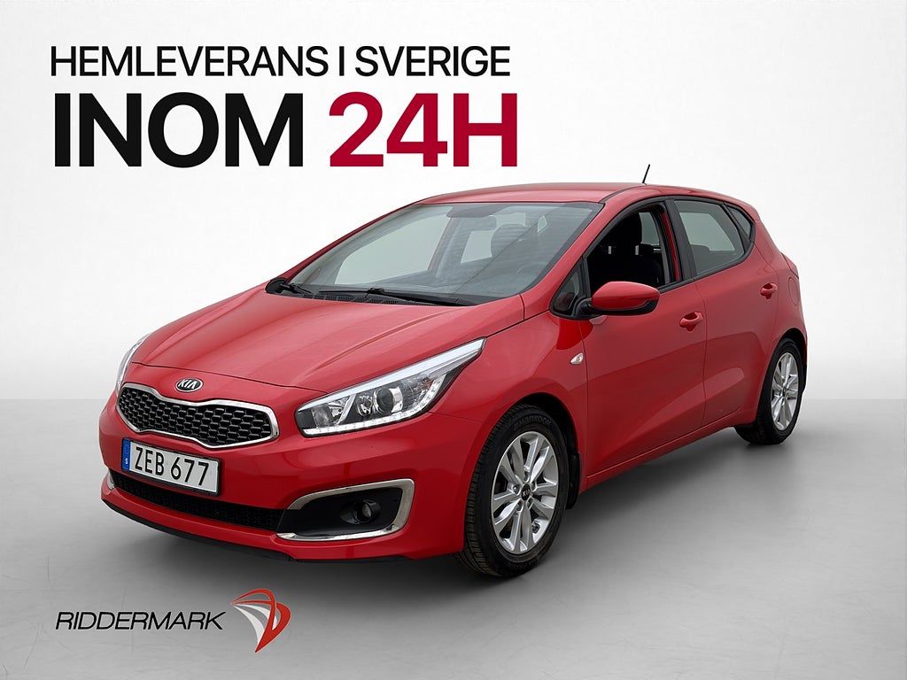 Kia Ceed 1.4 CVVT Rattvärme P-sensorer Bluetooth 99hk