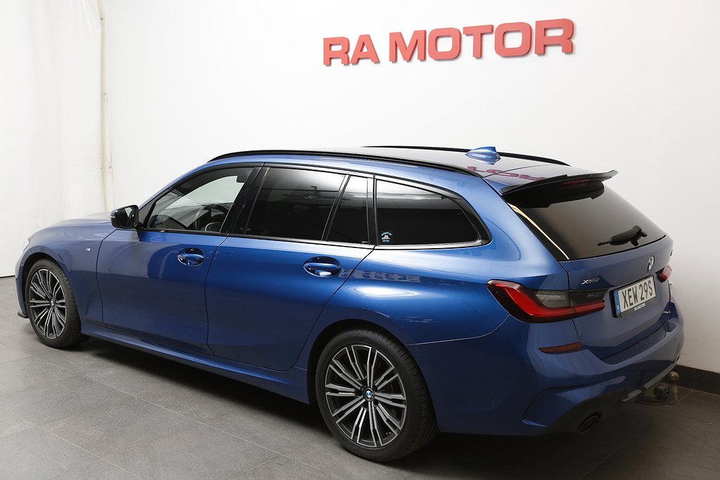 BMW 320 d xDrive Touring M-Sport Aut Drag HiFi B-kam Värmare 2021