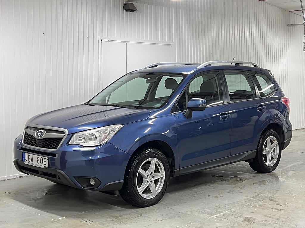 Subaru Forester 2.0 4WD XS Quartz Blue Pearl B-kam Drag Nybes