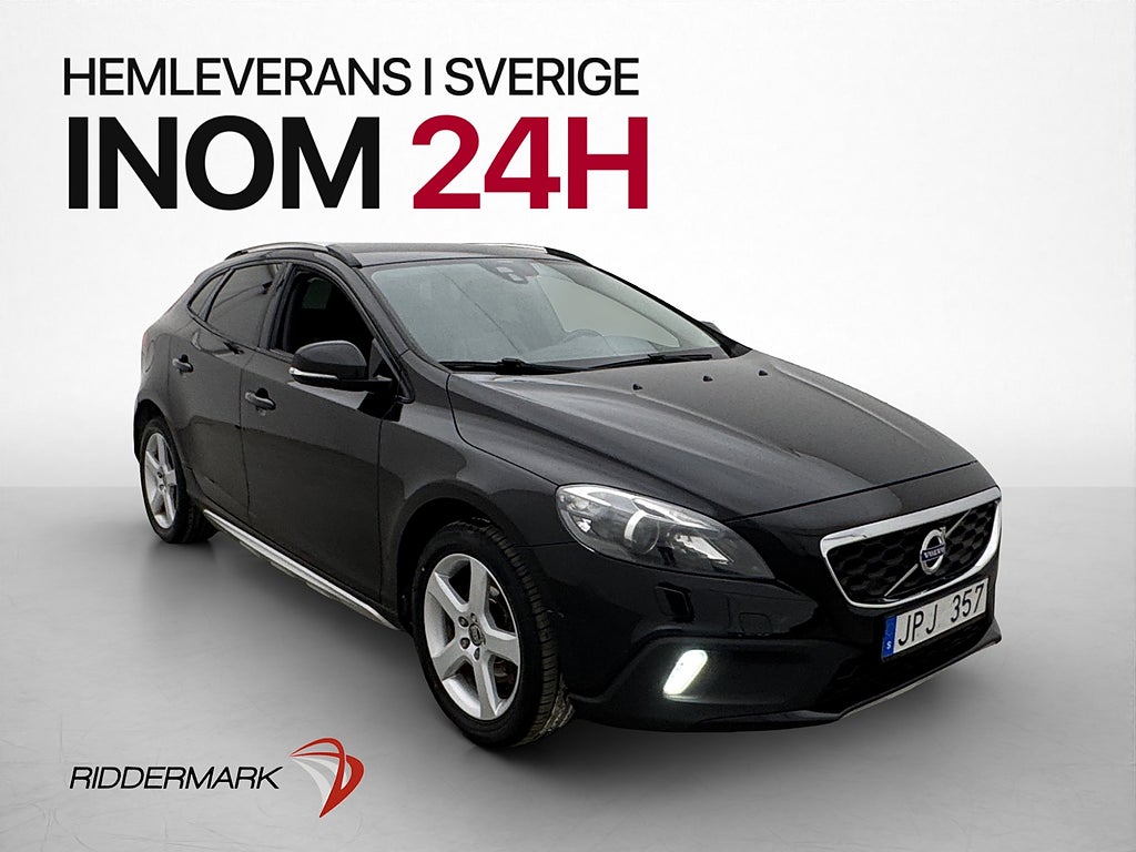 Volvo V40 Cross Country D2 115hk Summum Värm Drag Kamera