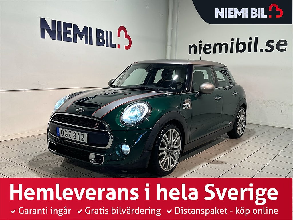 MINI Cooper S 5-dörrars Chili Seven Mvärm Psens S/V-hjul