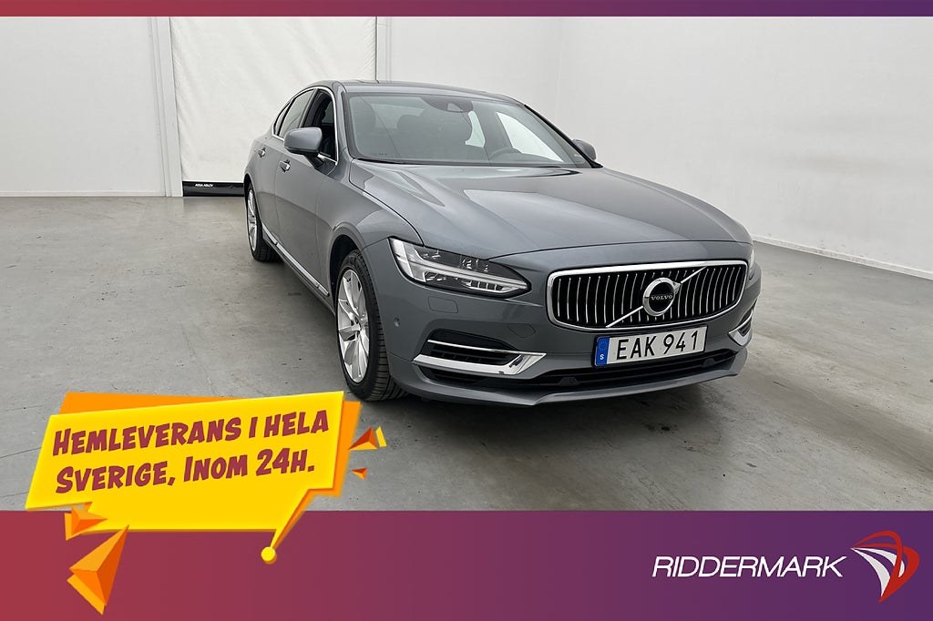 Volvo S90 407hk T8 AWD Inscription Taklucka BLIS Navi Kamera
