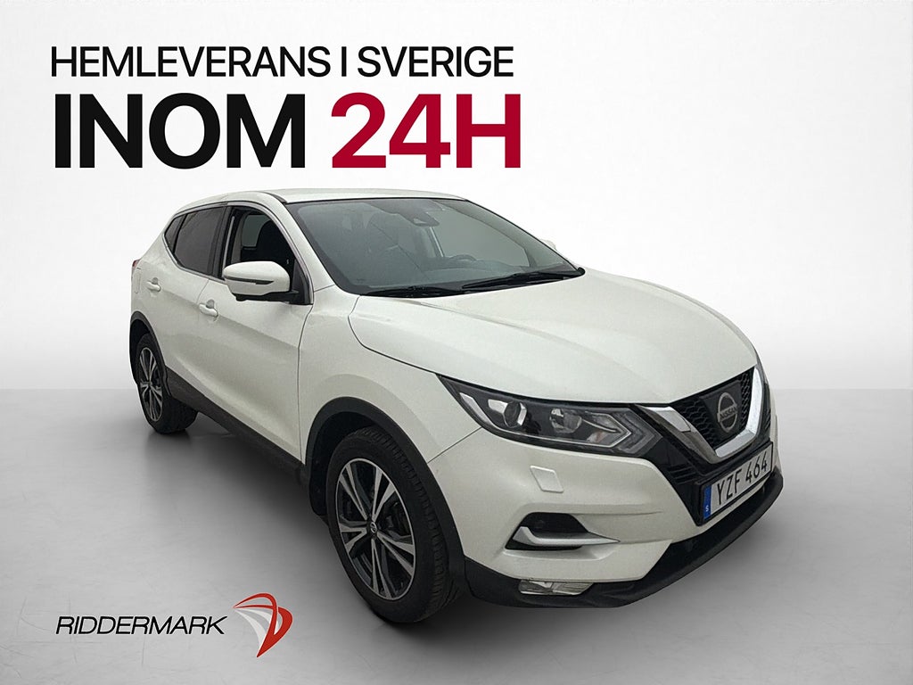 Nissan Qashqai N-Connecta 115hk Drag 360° Bluetooth Navi
