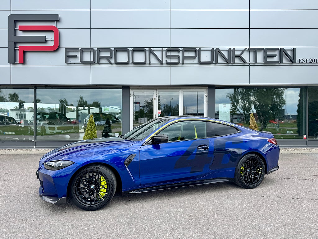 BMW M4 CS Edition VR46 1/46 Tillverkade LEASBAR 550hk