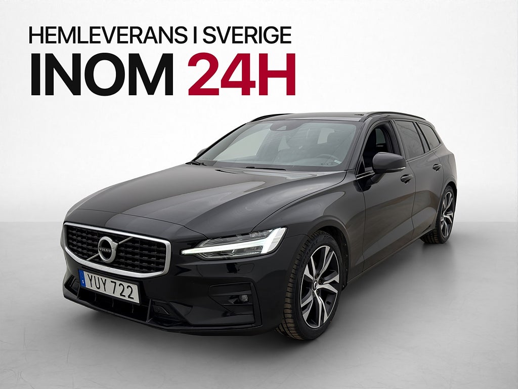 Volvo V60 D3 150hk R-Design VOC Värm Skinn P-Sensorer Drag