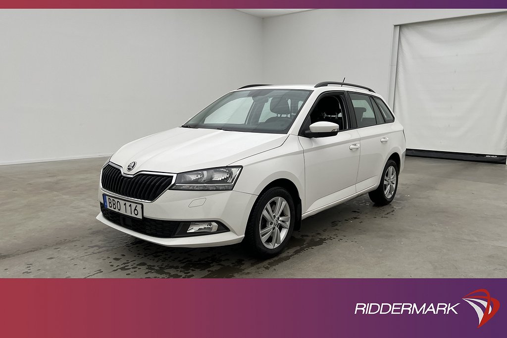 Skoda Fabia Kombi 1.0 TSI 110hk Style Sensorer CarPlay