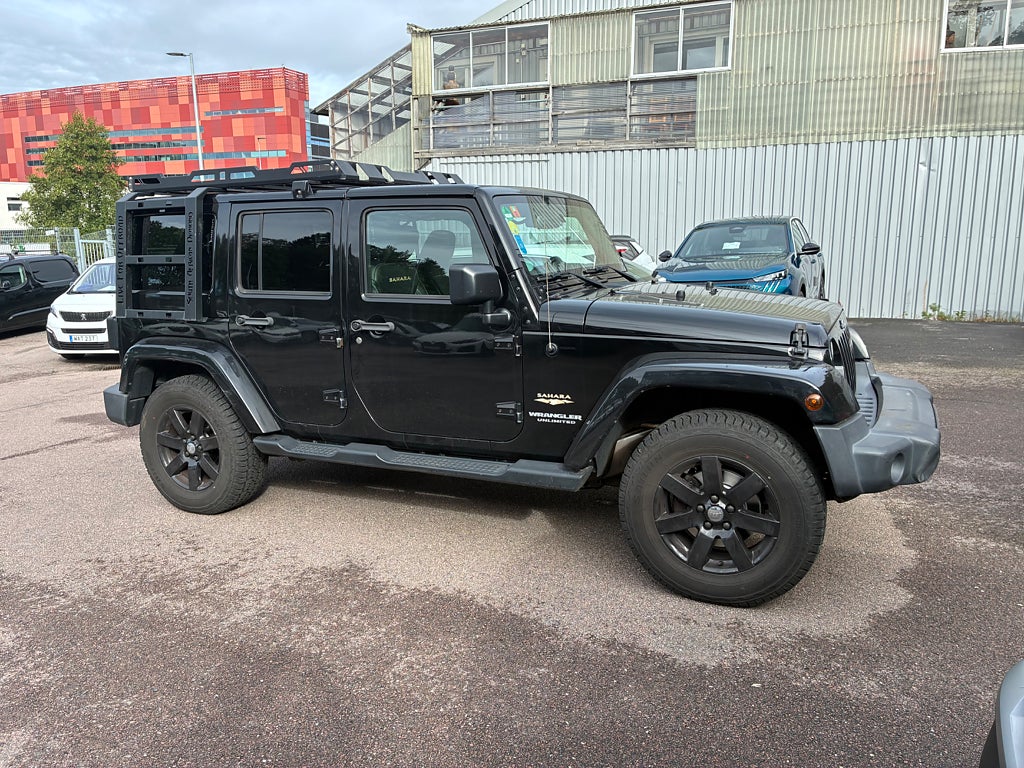 Jeep Wrangler Unlimited 2.8 CRD 4WD Sahara Navi/Drag/Roof Rack/Kamera
