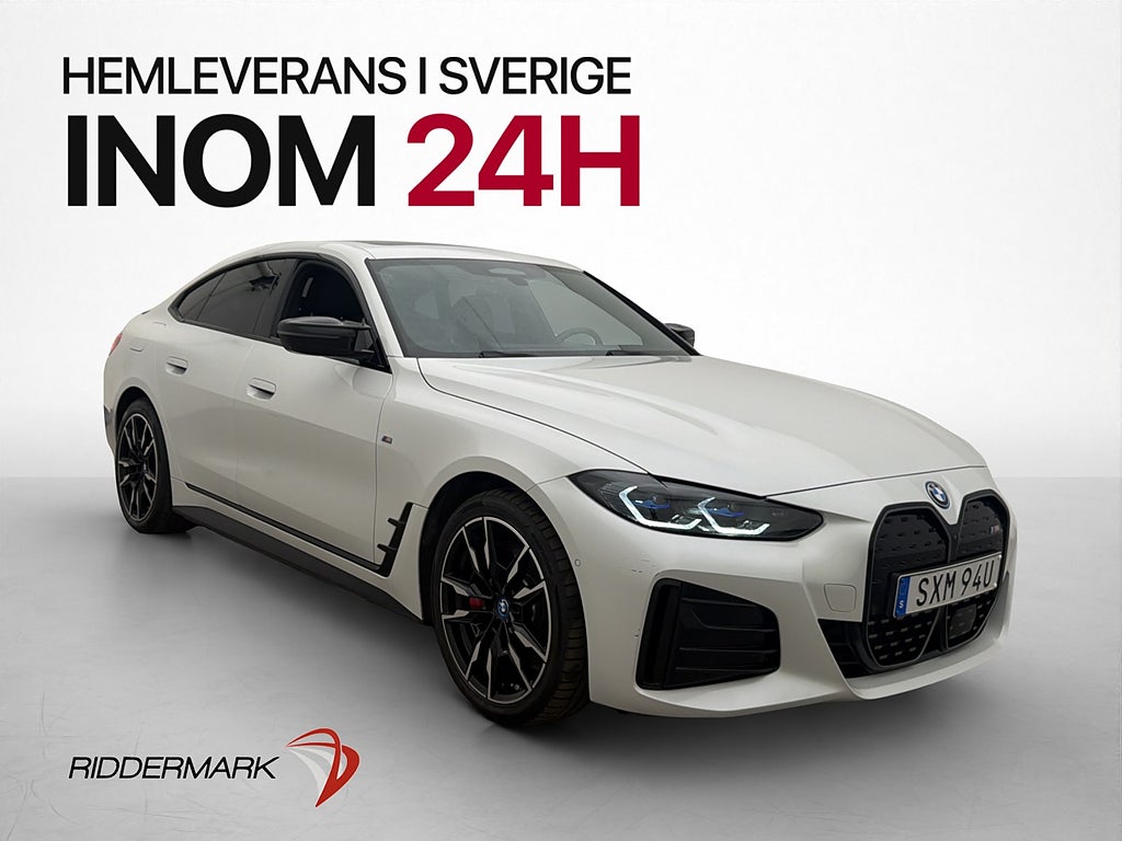 BMW i4 M50 xDrive Gran Coupé  Supercharged Dragkrok MOMS