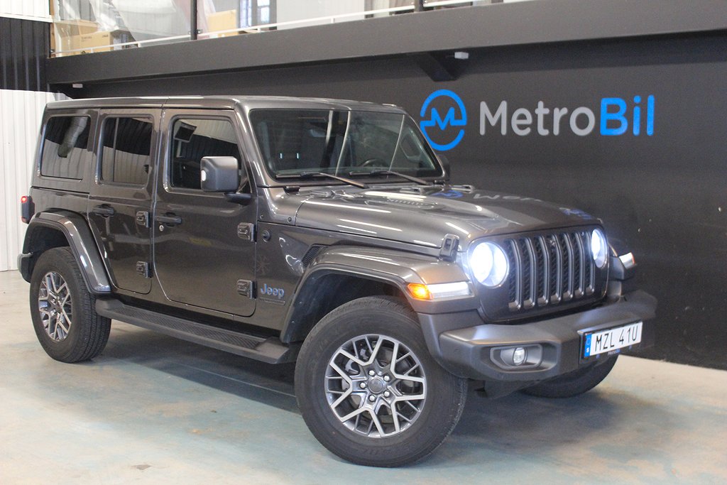 Jeep Wrangler Unlimited 80th anniversary Phev 4xe Soft Top