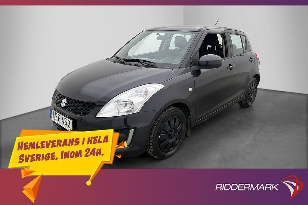 Suzuki Swift 1.2 VVT Comfort 1-Brukare A/C  Lågmil