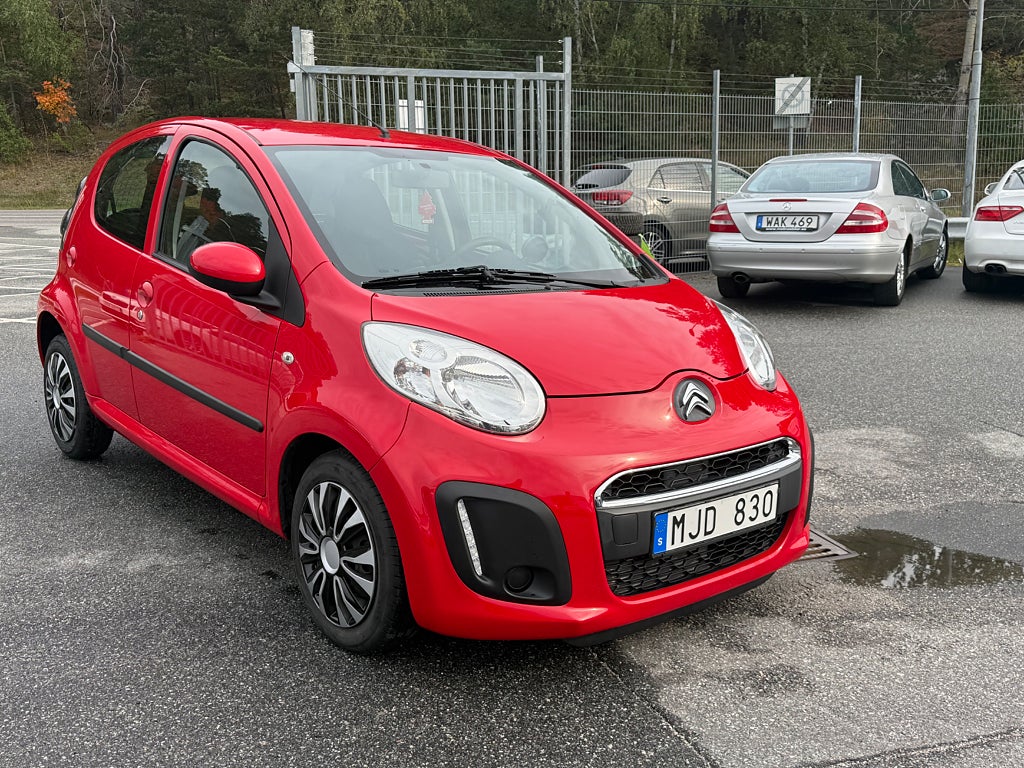 Citroen C1 5-dörrar 1.0 68hk Endast 3900mil Nybesiktigad Välvårdad