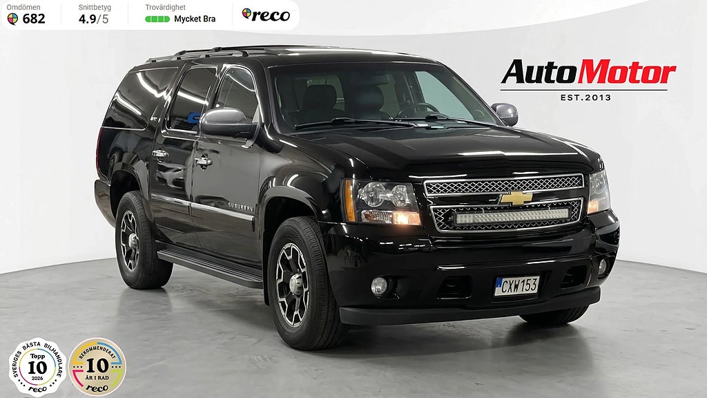 Chevrolet Suburban 1500 LTZ 5.3 V8 E85 4WD 6-växlad 330hk 7-sits 3,45% Ränta