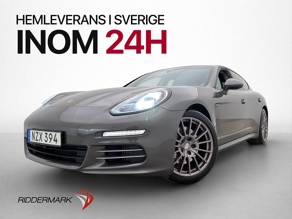 Porsche Panamera 4S AWD 420hk PASM Sportavgas BOSE 360° PDLS