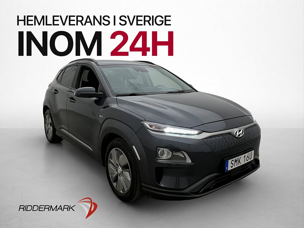 Hyundai Kona Electric 64 204hk Premium Krell Kamera CarPlay