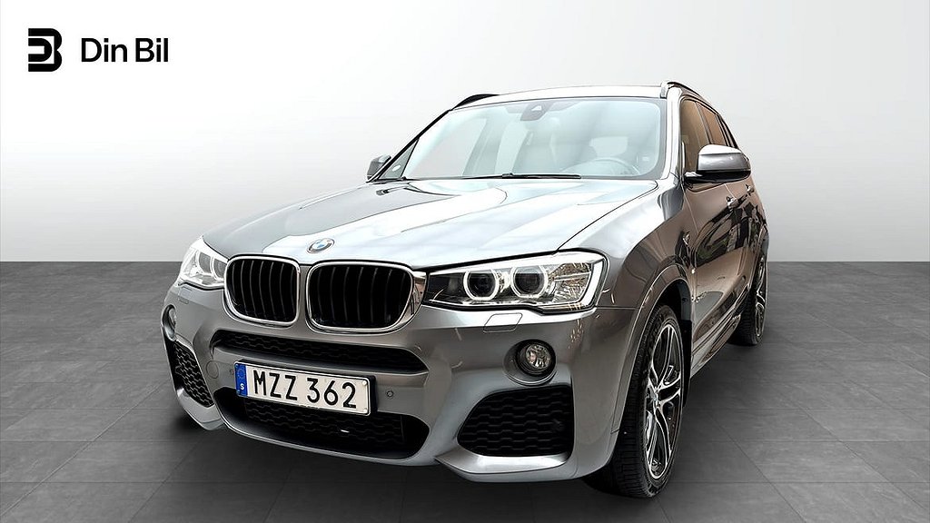 BMW X3 xDrive20d 190HK M-Sport Nav Läder Pano Drag