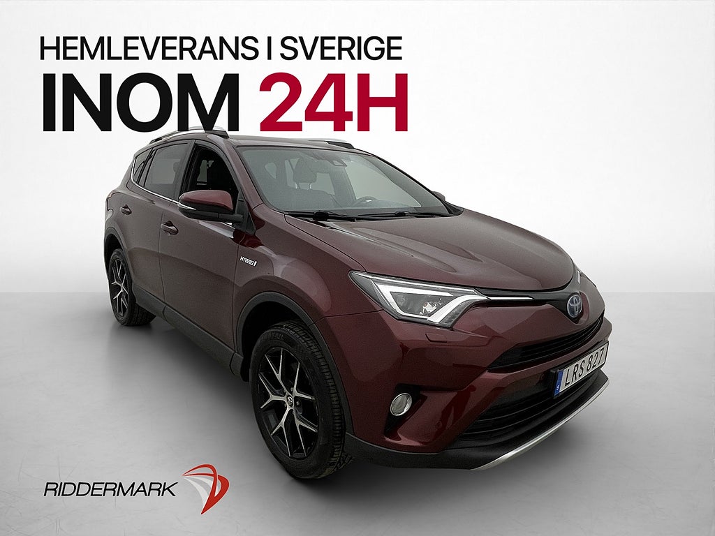 Toyota RAV4 Hybrid 2.5 Dual VVT-i AWD Kamera Drag Halvskinn