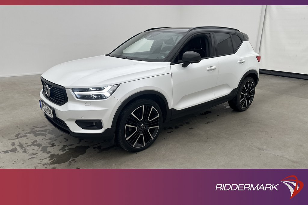 Volvo XC40 T4 AWD R-Design VOC P-Värm Pano H/K 360° GPS BLIS