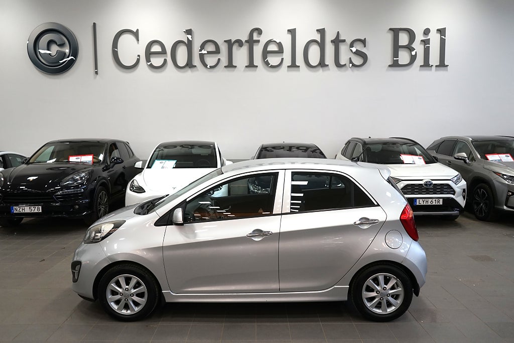 Kia Picanto 5-dörrar 1.2 CVVT EX Rattvärmare AC SoV 