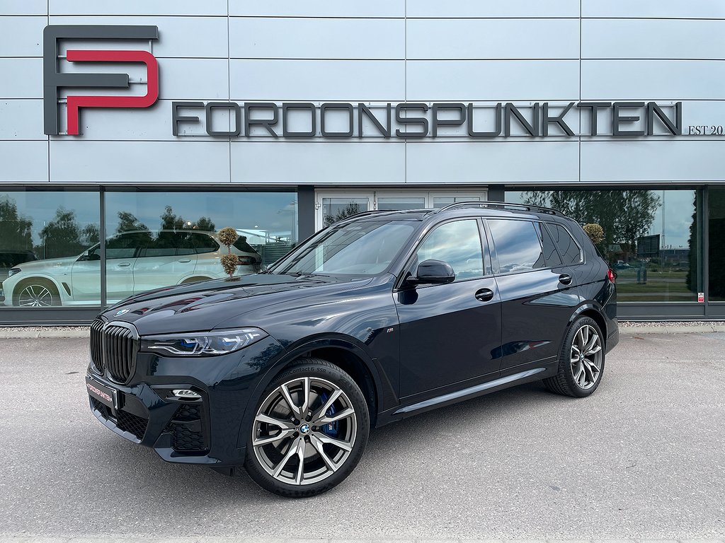 BMW X7 M50i xDrive B&W 7-sits LEASBAR 530hk