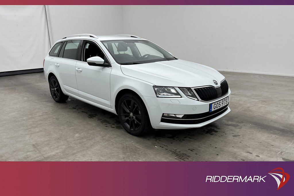 Skoda Octavia 1.0 115hk Style Värmare Sensorer CarPlay Drag