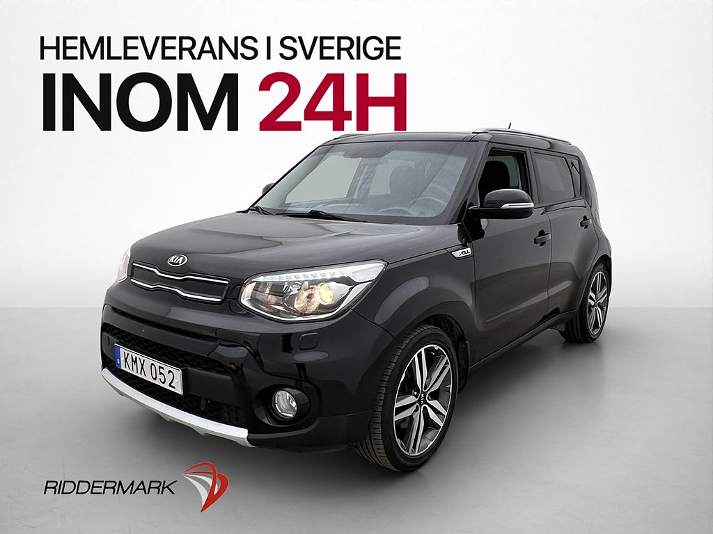 Kia Soul 1.6 CRDi GLS M&K-Värmare Kamera GPS Drag En-Brukare