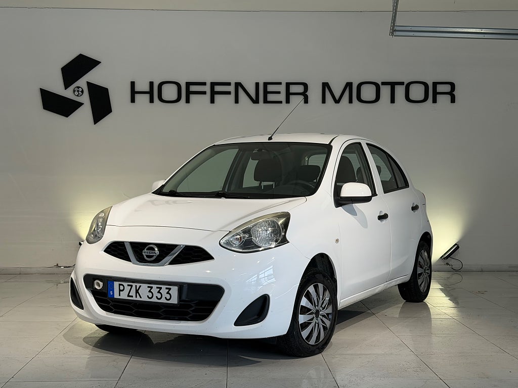 Nissan Micra 1.2 Facelift B-Tooth AuX Farthållare Årskatt 448kr 