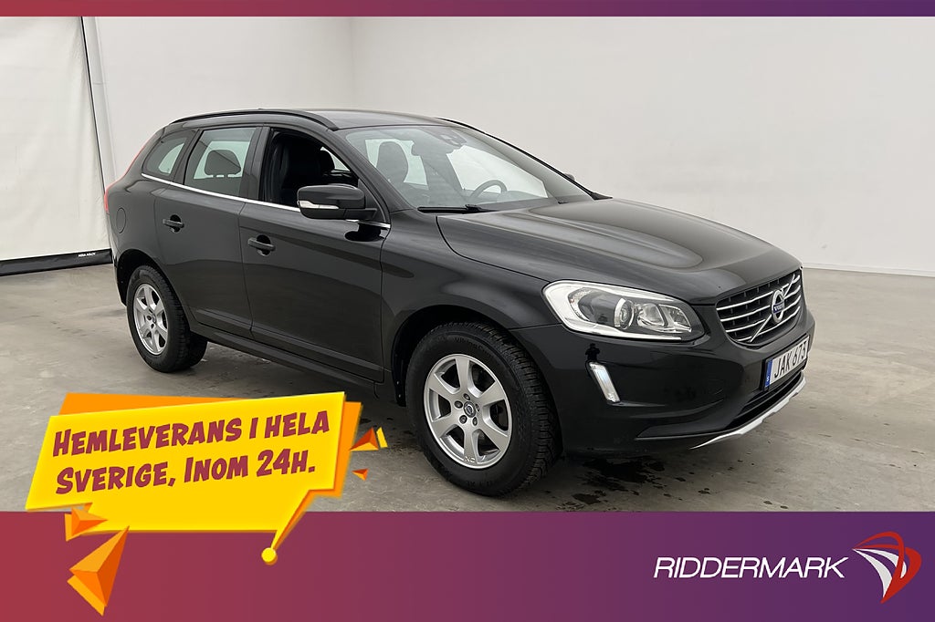 Volvo XC60 D4 Momentum Värm Navi Rattvärme Sensorer Drag